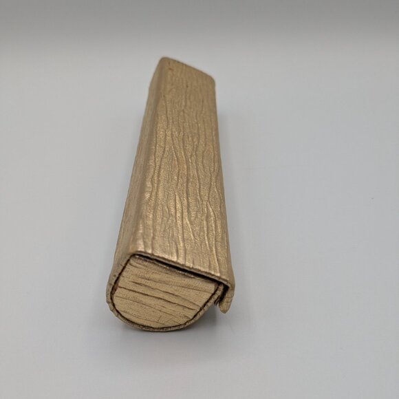 Estée Lauder Vintage Gold Textured Long Lipstick Case w/ Mirror 6.25", Very RARE - Picture 5 of 9